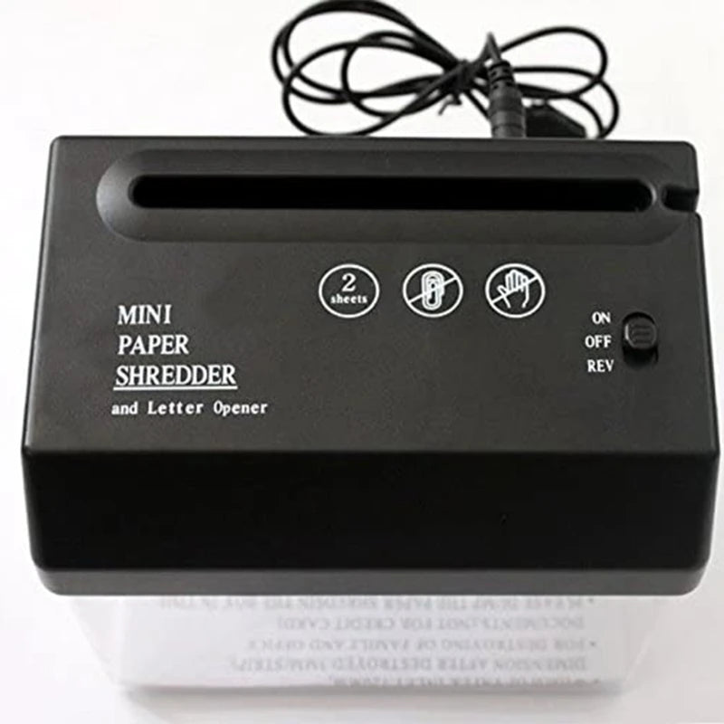 🎁 Mini Paper Shredder™ (Up To 60% Discount) 🔥🔥