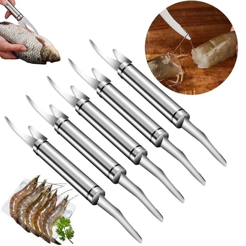 🔥5 in 1 Multifunctional Shrimp Deveiner and Peeler Knife Tool™ (Up To 60% Discount)🔥