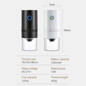 🎁 Portable Electric Coffee Grinder™ (Up To 60% Discount) 🔥🔥