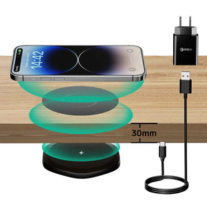 Wireless Charger 30mm Under Table