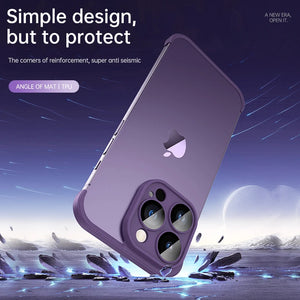 Bumper Case with Camera Lens Protector for iPhone