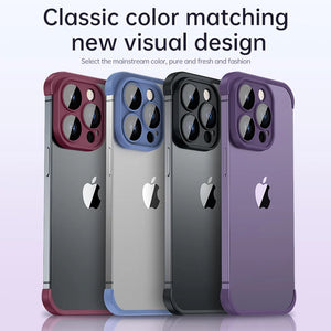 Bumper Case with Camera Lens Protector for iPhone