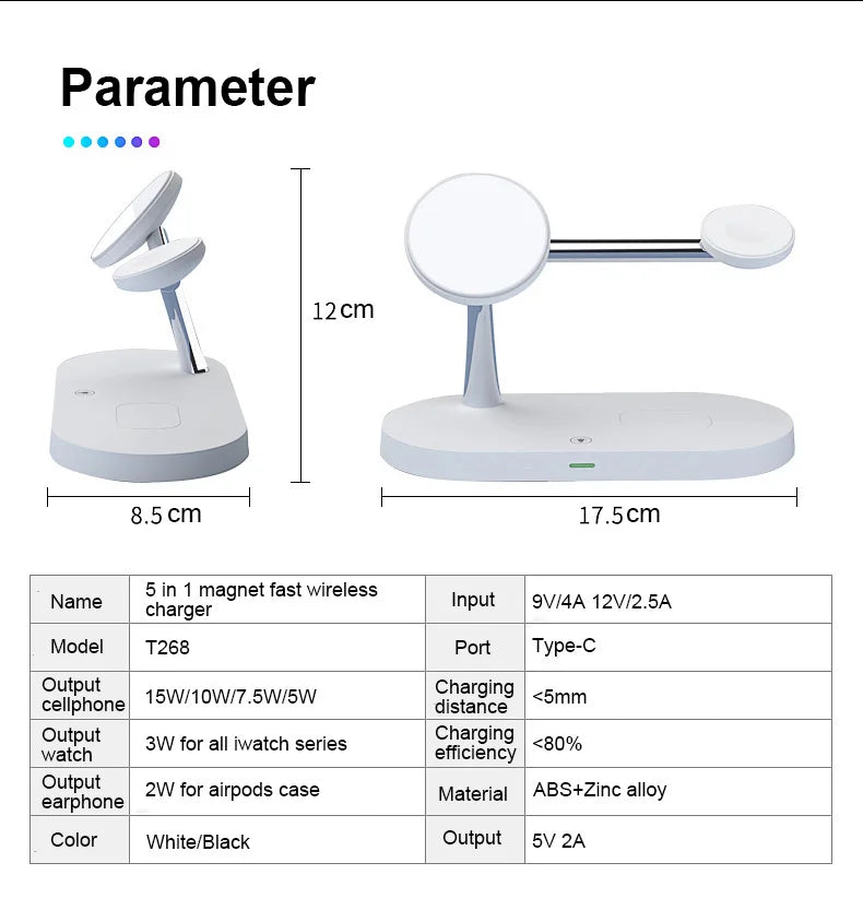 3 in 1 macsafe Wireless Charger