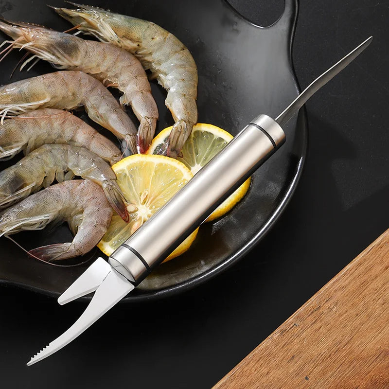 🔥5 in 1 Multifunctional Shrimp Deveiner and Peeler Knife Tool™ (Up To 60% Discount)🔥