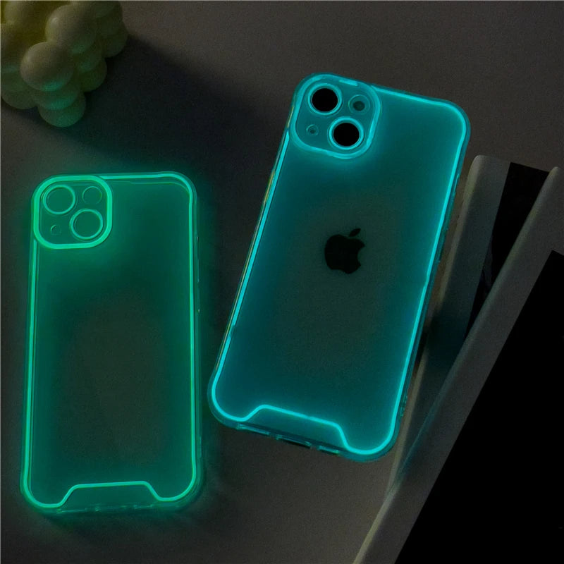 Night Light Luminous Silicone Soft Case for IPhone